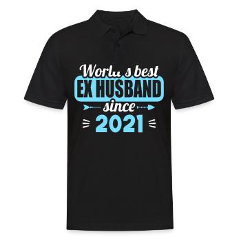 Worlds Bets Ex Husband since 2021 Divorce - Men's Polo Shirt - black - Front - Kai (181cm)