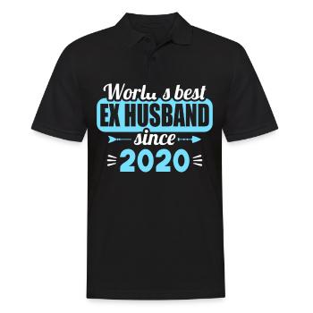 Worlds Bets Ex Husband since 2020 Divorce - Men's Polo Shirt - black - Front - Kai (181cm)