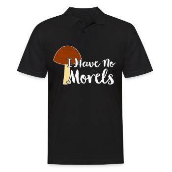 Cueilleur de champignons Chasseurs de champignons Amateurs de champignons Champignons Ferme de champignons - Polo Homme - noir - Devant - Kai (181cm)