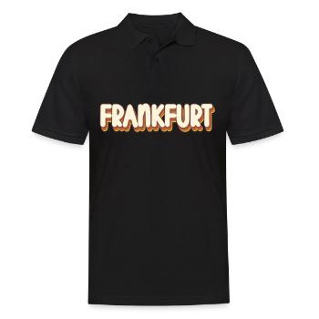 Frankfurterin Frankfurter Francfort - Polo Homme - noir - Devant - Kai (181cm)