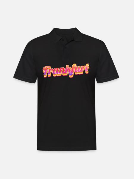 Francfort Francfort - Polo Homme - noir