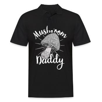 Cueilleur de champignons Chasseurs de champignons Amateurs de champignons Champignons Ferme de champignons - Polo Homme - noir - Devant - Kai (181cm)