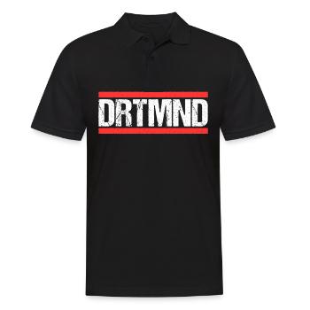Dortmunderin Dortmunder Dortmund - Männer Poloshirt - Schwarz - Vorne - Kai (181cm)