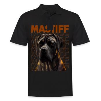 Dogue Allemand Chien Chiens Dogue Allemand - Polo Homme - noir - Devant - Kai (181cm)