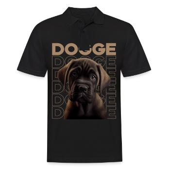 Great Dane Great Dane Dog Dogs Great Dane - Men's Polo Shirt - black - Front - Kai (181cm)