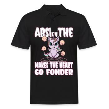 Satan Beelzebub Teufel Gothic Pentagram Mystisch - Männer Poloshirt - Schwarz - Vorne - Kai (181cm)