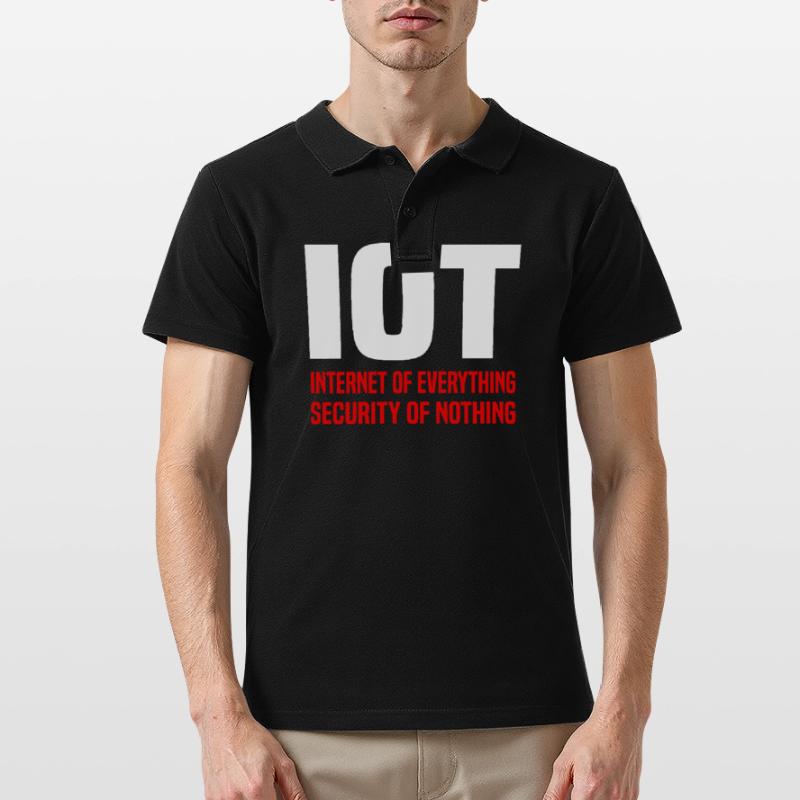 Internet Des Objets IOT Programmeur Admin IT Polo Homme