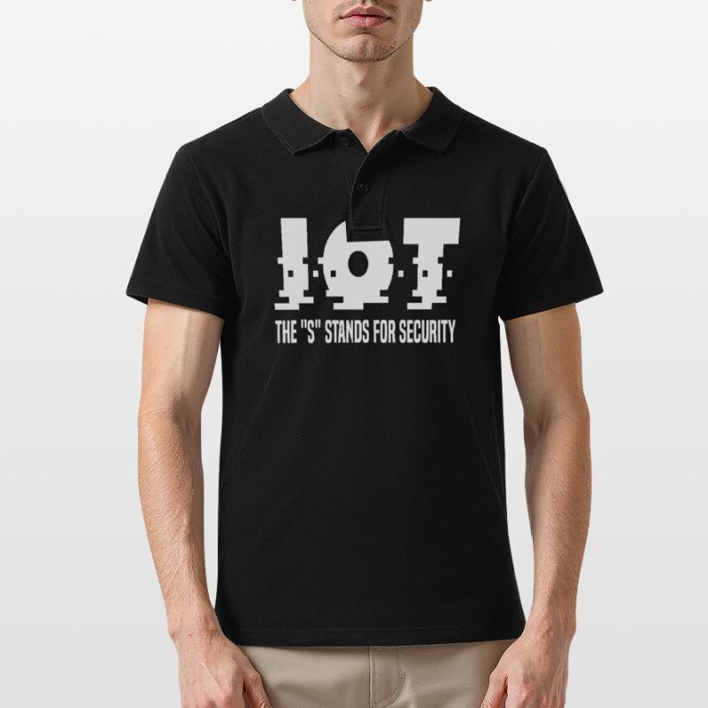 Internet Of Things IOT Programmierer Admin IT Männer Poloshirt