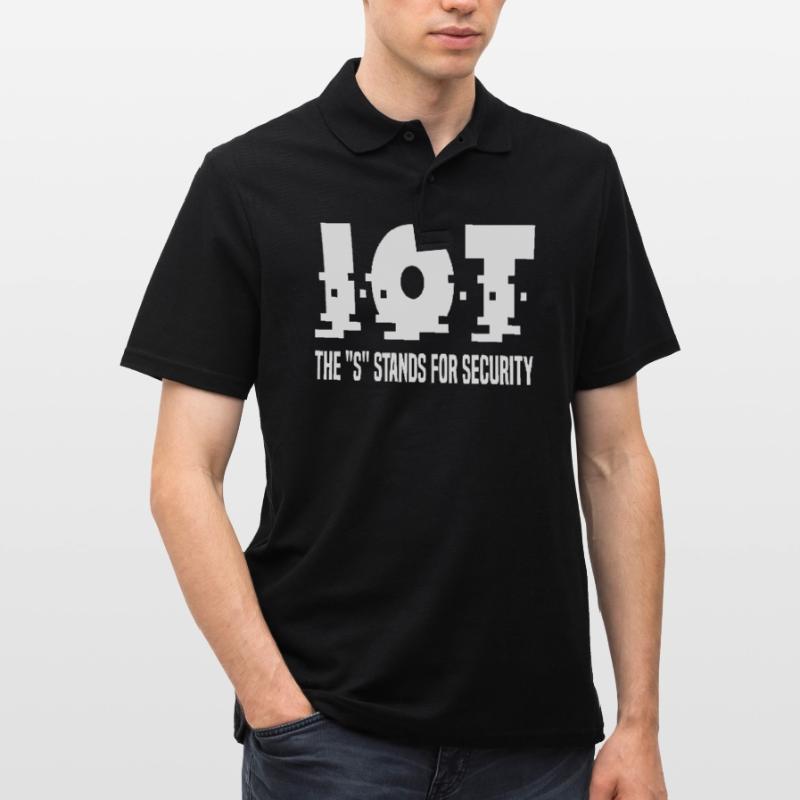 Internet Of Things IOT Programmierer Admin IT Männer Poloshirt