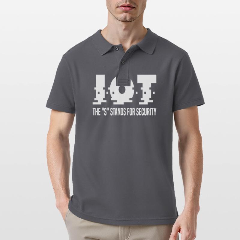 Internet Des Objets IOT Programmeur Admin IT Polo Homme