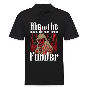 Satan Belzébuth Diable Gothique Pentagramme Mystique - Polo Homme - noir - Devant - Kai (181cm)