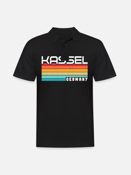 Kasselerin Kasseler Kassel - Men's Polo Shirt - black