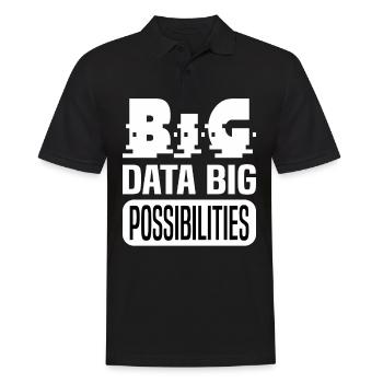 Internet Des Objets IOT Programmeur Admin IT - Polo Homme - noir - Devant - Kai (181cm)