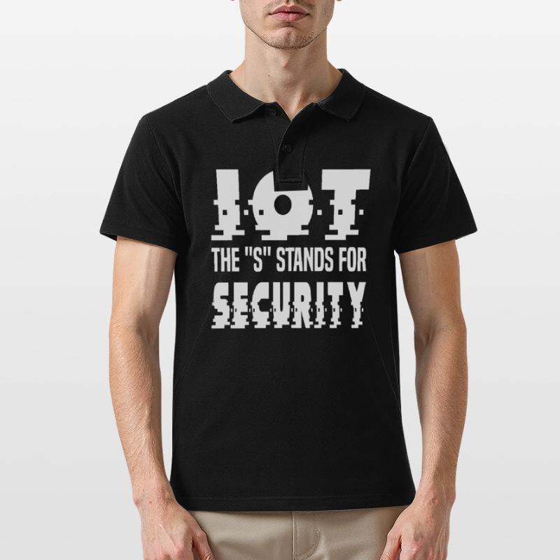 Internet Of Things IOT Programmierer Admin IT Männer Poloshirt