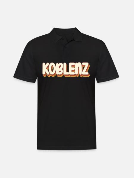 Coblenzerin Coblence Coblence - Polo Homme - noir