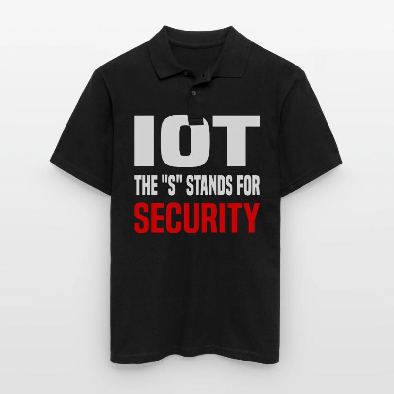 Internet Of Things IOT Programmierer Admin IT Männer Poloshirt
