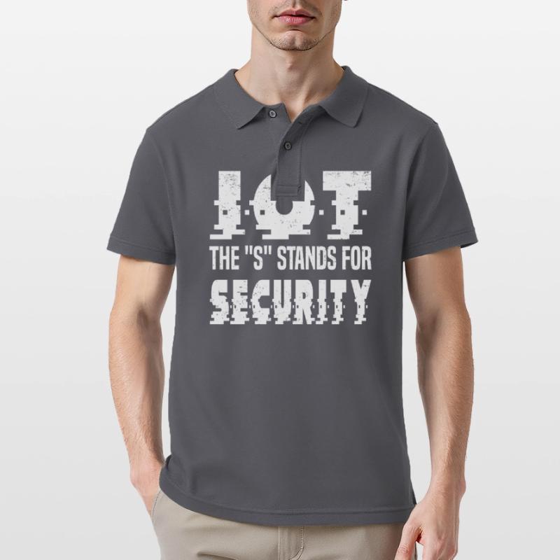 Internet Des Objets IOT Programmeur Admin IT Polo Homme