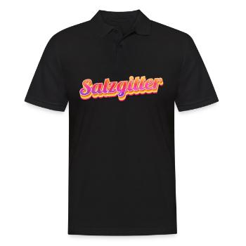 Salzgittererin Salzgitterer Salzgitter - Männer Poloshirt - Schwarz - Vorne - Kai (181cm)