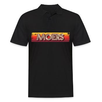 Moerserin Moerser Moers - Men's Polo Shirt - black - Front - Kai (181cm)