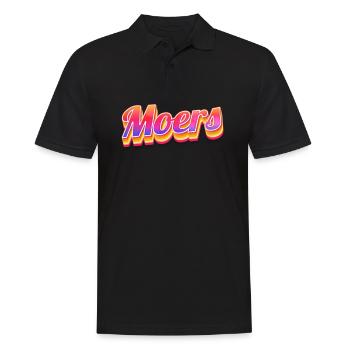 Moerserin Moerser Moers - Men's Polo Shirt - black - Front - Kai (181cm)