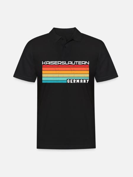 Kaiserslauternerin Kaiserslauterner Kaiserslautern - Men's Polo Shirt - black