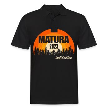 Matura Jeunes Filles Femmes et Hommes Matura 2023 - Polo Homme - noir - Devant - Kai (181cm)