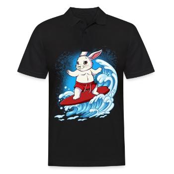 Surfeurs de vagues Surfeurs Surfeurs - Polo Homme - noir - Devant - Kai (181cm)