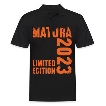 Matura Young Girls Women and Men Matura 2023 - Men's Polo Shirt - black - Front - Kai (181cm)