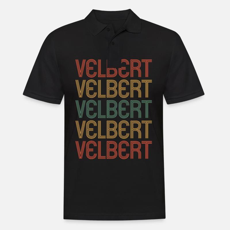 Velbert Velberterin Velberter Stadt Velbert - Männer Poloshirt - Schwarz