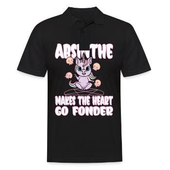 Satan Beelzebub Teufel Gothic Pentagram Mystisch - Männer Poloshirt - Schwarz - Vorne - Kai (181cm)