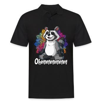 Yoga Ohmmm Namaste - Polo Homme - noir - Devant - Kai (181cm)
