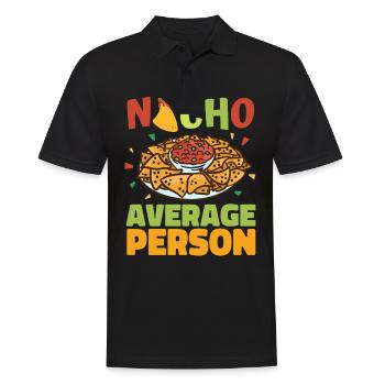 Nacho Salsa Dip Mexikanisch Mexiko Latino - Männer Poloshirt - Schwarz - Vorne - Kai (181cm)