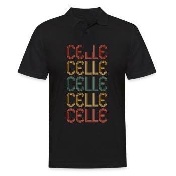 Cellerin Celler Celle - Polo Homme - noir - Devant - Kai (181cm)