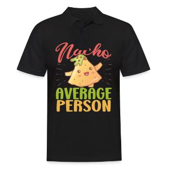 Nacho Salsa Dip Mexikanisch Mexiko Latino - Männer Poloshirt - Schwarz - Vorne - Kai (181cm)
