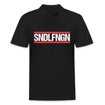 Sindelfingenerin Sindelfingener Sindelfingen - Männer Poloshirt - Schwarz - Vorne - Kai (181cm)