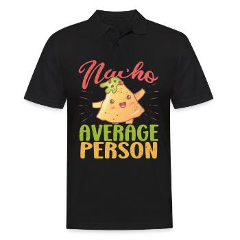 Nacho Salsa Dip Mexikanisch Mexiko Latino - Männer Poloshirt - Schwarz - Vorne - Kai (181cm)