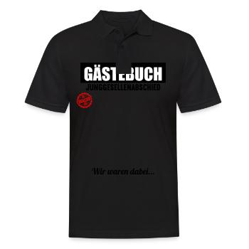 Junggesellenabschied Polterabend JGA Männer - Männer Poloshirt - Schwarz - Vorne - Kai (181cm)