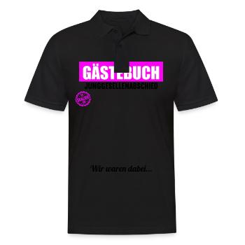 Junggesellenabschied Polterabend JGA Männer - Männer Poloshirt - Schwarz - Vorne - Kai (181cm)