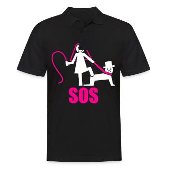 Junggesellenabschied Polterabend JGA Männer - Männer Poloshirt - Schwarz - Vorne - Kai (181cm)