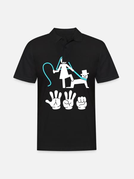Vrijgezellenfeest vrijgezellenfeest vrijgezellenfeest mannen - Mannen poloshirt - zwart