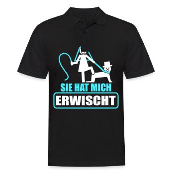 Junggesellenabschied Polterabend JGA Männer - Männer Poloshirt - Schwarz - Vorne - Kai (181cm)