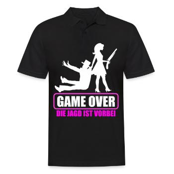 Junggesellenabschied Polterabend JGA Männer - Männer Poloshirt - Schwarz - Vorne - Kai (181cm)