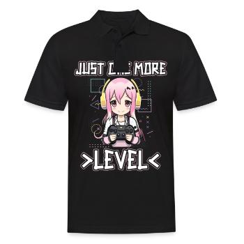 Gaming Console PC Gamer Girl Gamer Girl - Men's Polo Shirt - black - Front - Kai (181cm)