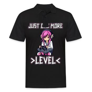 Gaming Console PC Gamer Girl Gamer Girl - Men's Polo Shirt - black - Front - Kai (181cm)