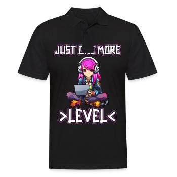 Gaming Console PC Gamer Girl Gamer Girl - Men's Polo Shirt - black - Front - Kai (181cm)