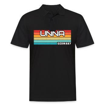 Unnaerin Unnaer Unna - Men's Polo Shirt - black - Front - Kai (181cm)