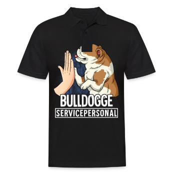 Bouledogue - Polo Homme - noir - Devant - Kai (181cm)