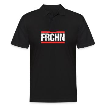 Frechenerin Frechener Frechen - Men's Polo Shirt - black - Front - Kai (181cm)
