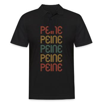 Peinerin Peiner Peine - Polo Homme - noir - Devant - Kai (181cm)