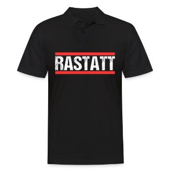 Rastatterin Rastatter Rastatt - Männer Poloshirt - Schwarz - Vorne - Kai (181cm)